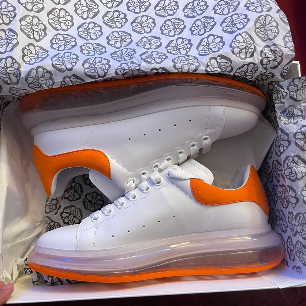 Authentic men’s size 43 Alexander McQueen oversized sneakers